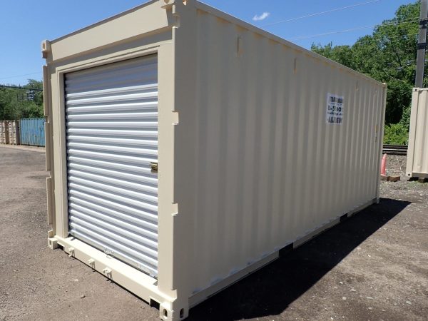 6ft Wide x 6ft 4in Tall Roll Door in Container End Replacing Stock Doors - Image 3