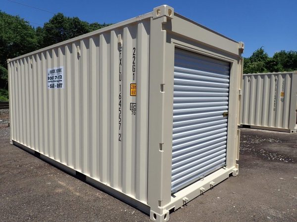 6ft Wide x 6ft 4in Tall Roll Door in Container End Replacing Stock Doors - Image 4