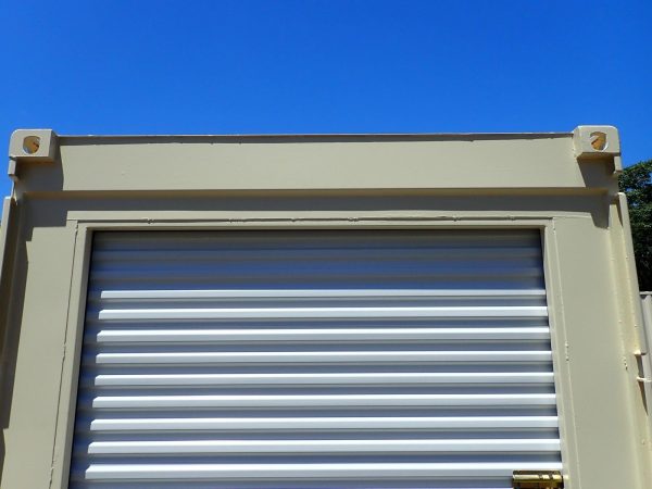 6ft Wide x 6ft 4in Tall Roll Door in Container End Replacing Stock Doors - Image 5