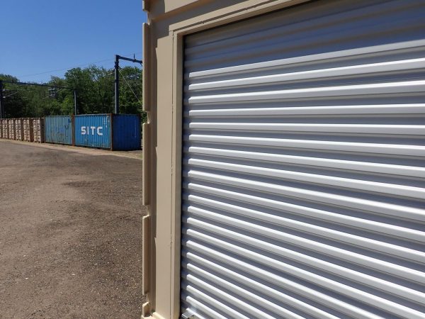 6ft Wide x 6ft 4in Tall Roll Door in Container End Replacing Stock Doors - Image 6