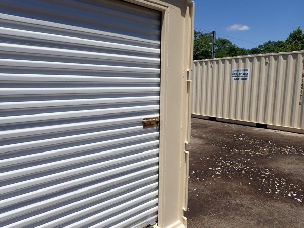 6ft Wide x 6ft 4in Tall Roll Door in Container End Replacing Stock Doors - Image 7