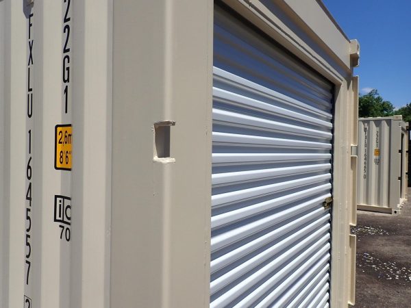 6ft Wide x 6ft 4in Tall Roll Door in Container End Replacing Stock Doors - Image 9